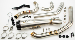 Stainless Steel 2-Into-1 Comp-S Full Exhaust - For 18-22 Heritage & Sport Glide