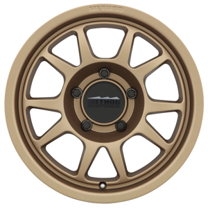 MR702 17x8.5 0mm Offset 5x5 71.5mm CB Method Bronze Wheel