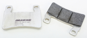 Semi-Metallic Brake Pads - For 13-15 Kawasaki ZX6R