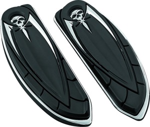 Zombie Driver Floorboard Cover Chrome