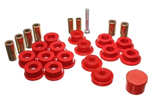 Control Arm Bushings - Front - Red