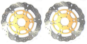 Floating Contour Brake Rotor Front Set