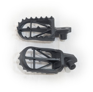 Wide MX Foot Pegs - Standard Height Chromoly - For 10+ RMZ 250/450