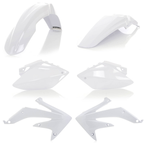 White Plastic Kit - For 07-08 Honda CRF450R