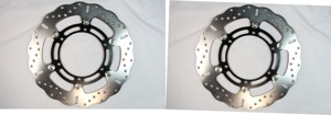 Floating Contour Brake Rotor Front Set