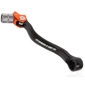 Revolver Shift Lever w/ Orange Tip - Fits Many 01-21 KTM Full Size MX Bikes