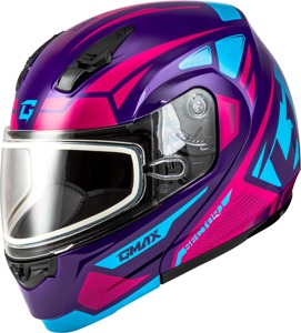 GMAX MD-04S Sector Snow Helmet Violet/Pink XL - Snow Helmet For Violet/Pink XL