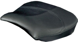 Speedcradle Plain Pillion Pad - Black - For 08-20 Harley FLH FLT