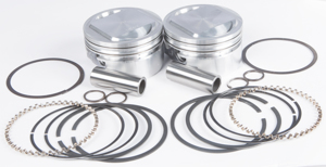 Cast Piston Kit TC88 to 95CI 10.5:1 +.010