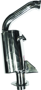 Stainless Steel Slip On Exhaust - For 17-19 S-D Freeride Renegade Summit