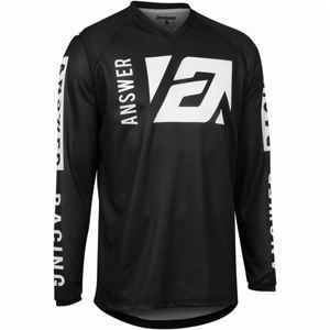 Answer Syncron Merge Jersey Black/White - XL