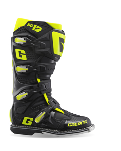 SG12 Boot Black/Fluorescent Yellow Size - 11