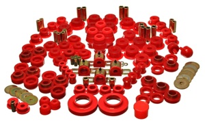 97-06 Jeep Wrangler TJ Red Hyper-Flex Master Bushing Set