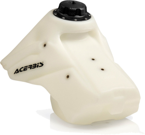 Large Capacity Fuel Tank Natural 2.7 Gal - For 09-12 Honda CRF450R 10-13 CRF250R