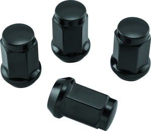 Lug Nuts 12x1.5 - 17mm-Od - Black -