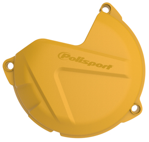 Clutch Cover Protector Yellow - For 14-16 Husqv TC250 TE250/300