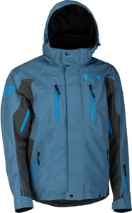 2023 Blue & Gray Incline Snow Jacket - Large