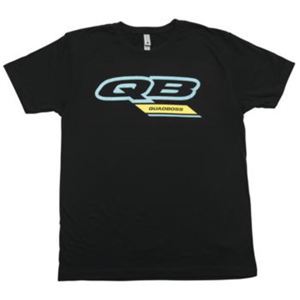 QuadBoss Qb Logo Tee Blk/Hi-Vis 3X