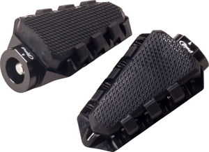 Hi-Tech OffRoad Footpegs - Black - For Use w/ Puig Footpeg Adapters