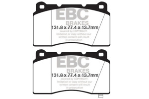 Bluestuff Front Brake Pads - For 09+ Hyundai Genesis Coupe 2.0 Turbo (Brembo)