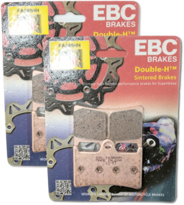 Sintered Double-H Brake Pads Front Set - Replaces Yamaha 5VY-W0045-00 & 5VN-W0045-00