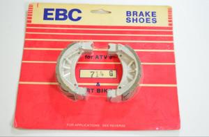 Grooved Organic Brake Shoes