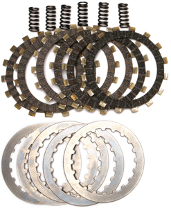 DRC Complete Clutch Kit - Cork CK Plates, Steels, & Springs - For 86-87 Yamaha YZ125