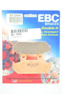 Front Sintered Double-H Brake Pads - For 86-88 Honda CBR1000 & VFR 700/750