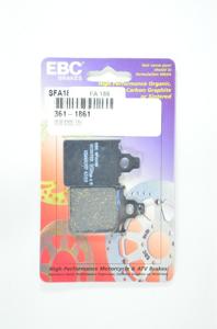 Front Organic Brake Pads - For 05-07 Vespa PX 150