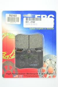 Organic Brake Pads - For Performance Machine 4-piston caliper 124 x 4HR ,137 x 4