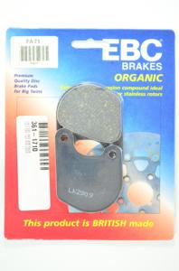 Standard Organic Front Brake Pads