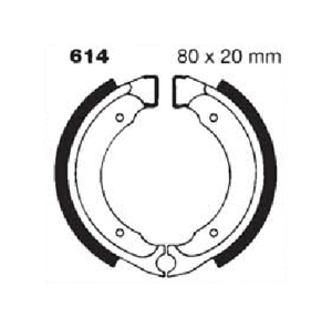 Standard Organic Brake Shoes