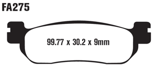 Standard Organic Brake Pads