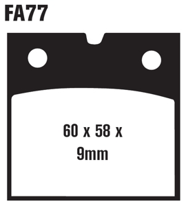 Standard Organic Brake Pads