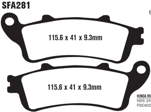 Standard Organic Brake Pads