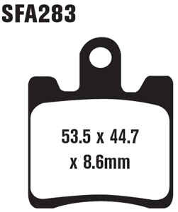 Standard Organic Brake Pads