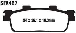 Standard Organic Brake Pads