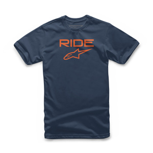 Ride 2.0 Tee Navy/Orange X-Large