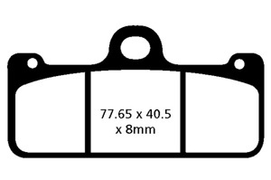 Sintered Extreme Pro Brake Pads