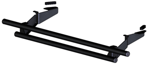 Rear Bumper - Black - For 16-20 Honda SXS1000M3 Pioneer