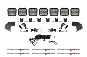 Bronco SS5 Sport CrossLink Windshield - White Combo Lightbar Kit