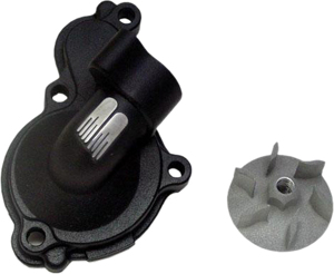 Waterpump Cover Impeller Kit - Black - For 10-13 Yamaha YZ450F