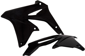 Radiator Shrouds - Black - For 08-17 Suzuki RMZ450