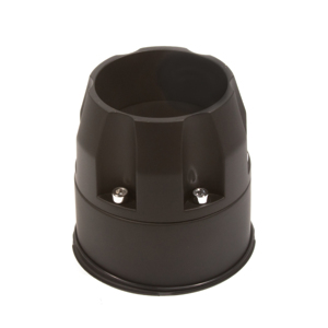 Cap 1717 - 130mm - Black - Push Thru