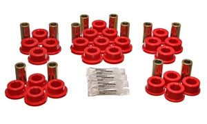 87-92 Toyota Supra Red Rear Control Arm Bushing Set