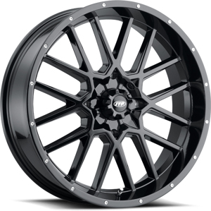 Hurricane Alloy Aluminum Wheels - Hurricane 20X6.5 4/137 4+2.5