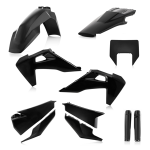 Full Plastic Kit - Black - Fits Many 20-22 Husqvarna 150-501