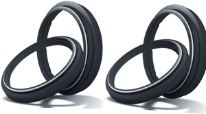 Complete Black Fork Oil & Dust Seal Kit For 46 mm Sachs Forks