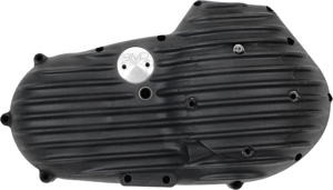 Ribster Primary Cover 5SPD Ribbed - Black - For 91-03 Harley XL XLH