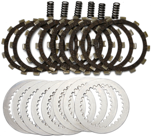 DRC Complete Clutch Kit - Cork CK Plates, Steels, & Springs - For 02-13 Yamaha WR250F